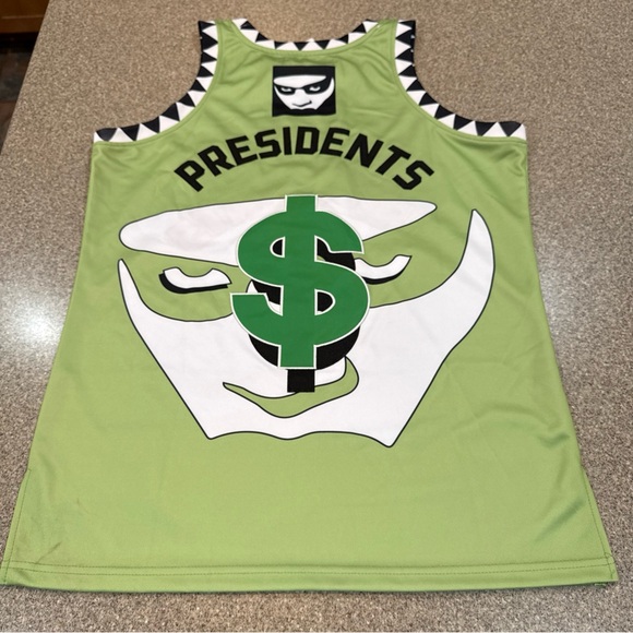 Headgear Classics - Dead Presidents Movie Basketball Jersey, White, Size M, NWT! - Picture 6 of 6